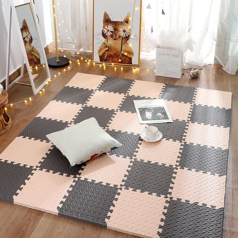 Tapis d'éveil - puzzle en mousse - Cigogne et bébé