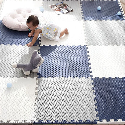 Tapis d'éveil - puzzle en mousse - Cigogne et bébé