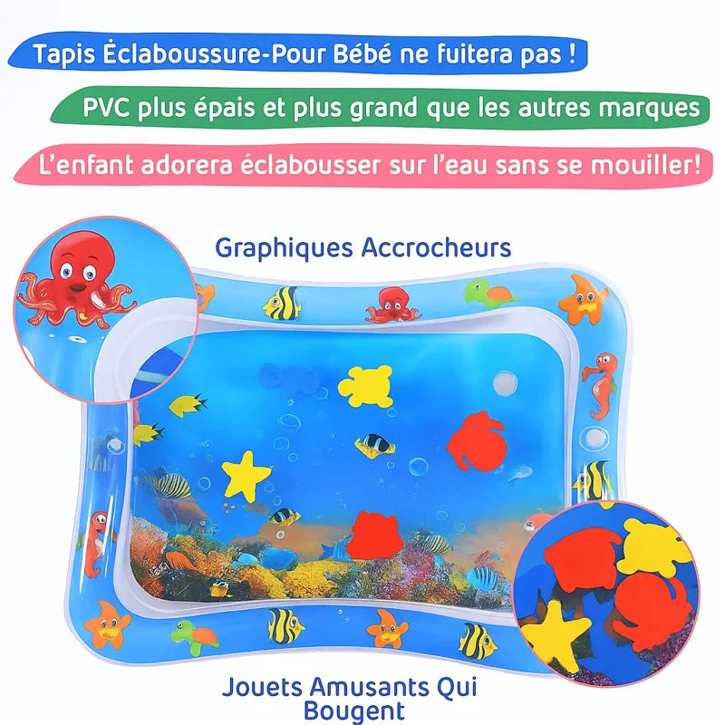 caractéristiques du tapis d'eau
