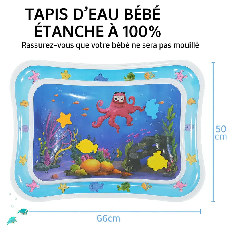Dimensions du tapis d'eau