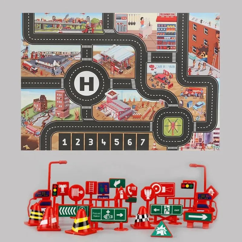 Circuit pompiers et ville