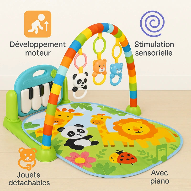 Tapis éveil icones et avantages