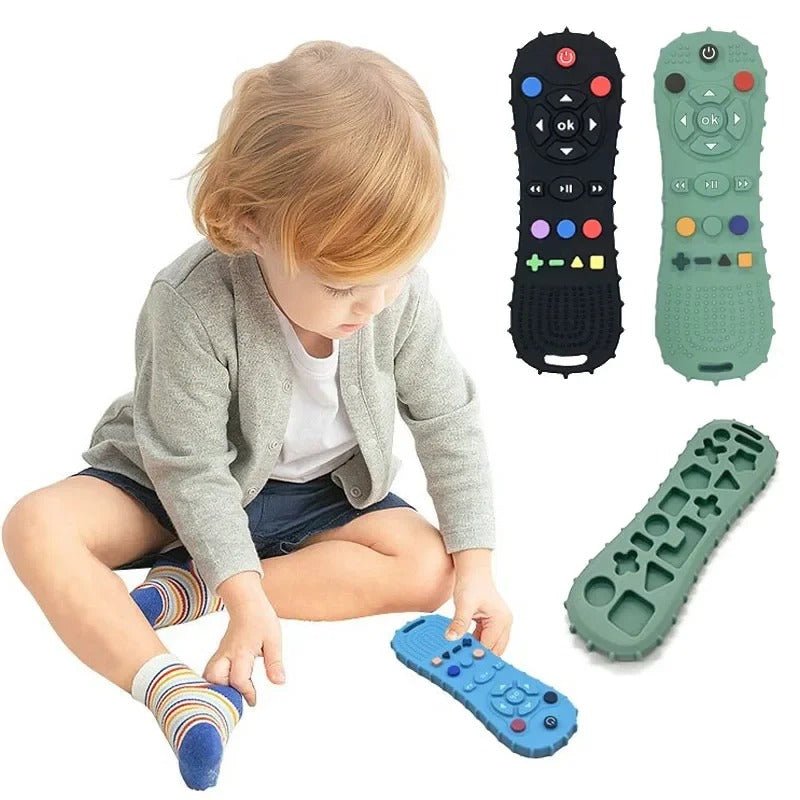 Teething ring™ | Anneau de dentition en SILICONE pour bébé, - Cigogne et bébé