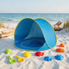 Tente anti-UV bébé UPF50+ avec piscine