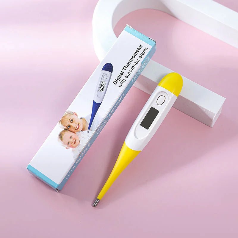 Thermomètre numérique pour bébé - Cigogne et bébé