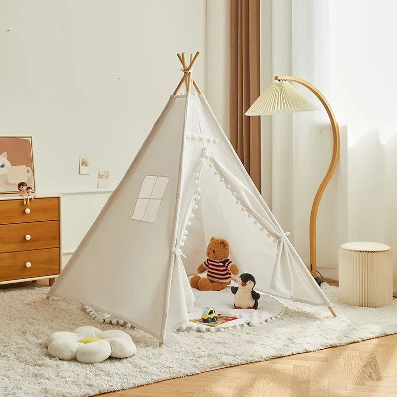 Tipi enfant - Cigogne et bébé