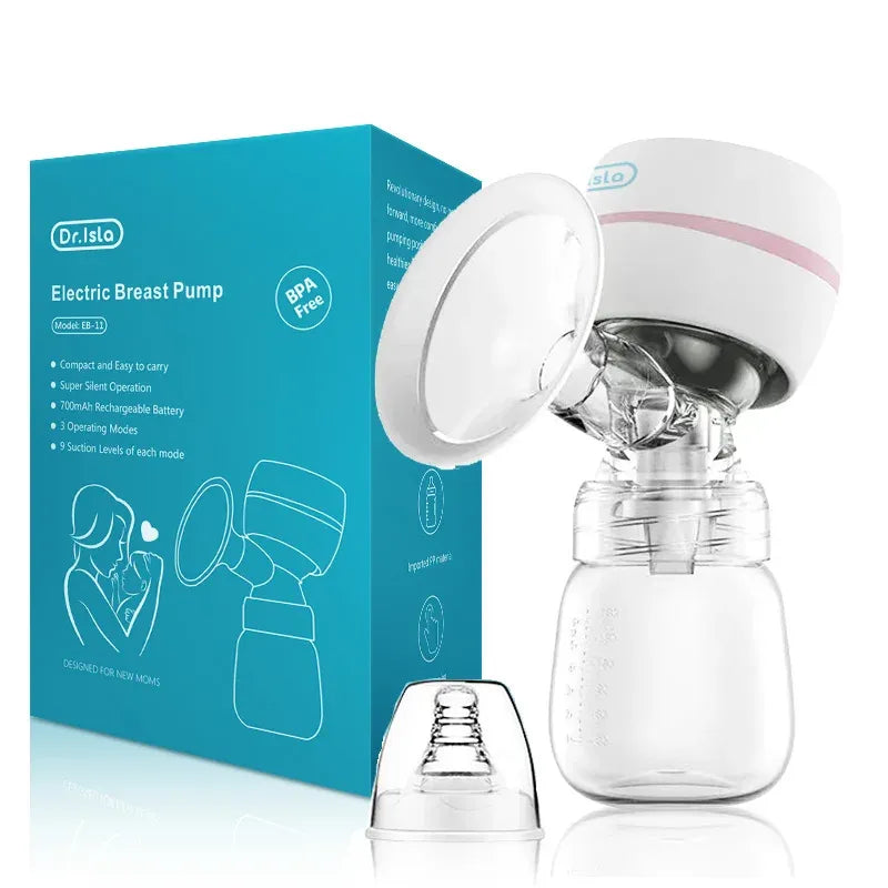 Tire-lait électrique portable rose silencieux pour maman