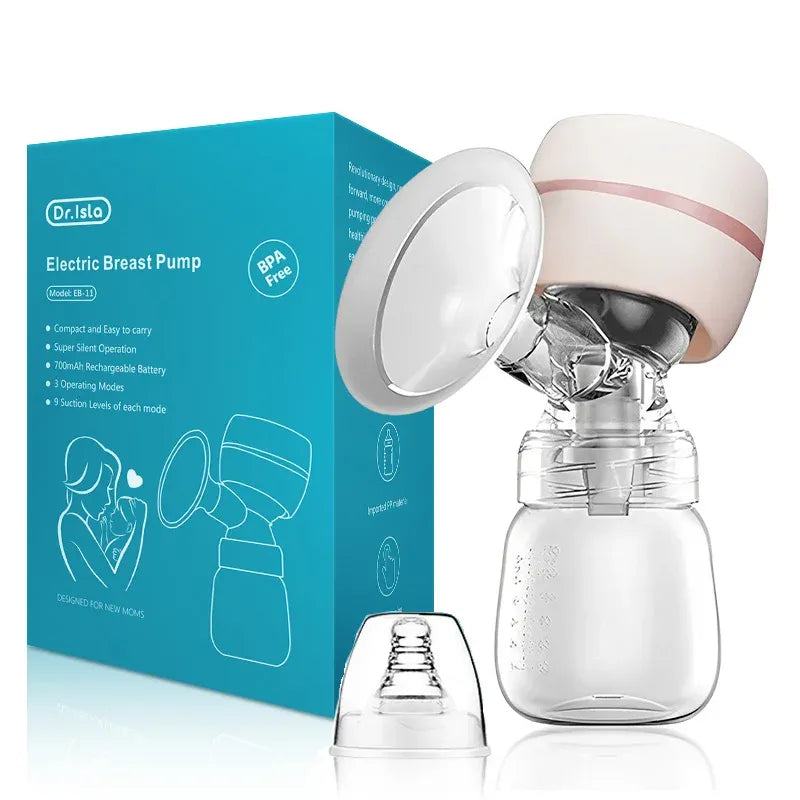 Tire-lait électrique portable bleu intelligent et pratique