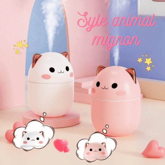 Ultrasonic air humidifier 250 ml™ |Humidificateur d'air ultrasonique 250 ml - Cigogne et bébé
