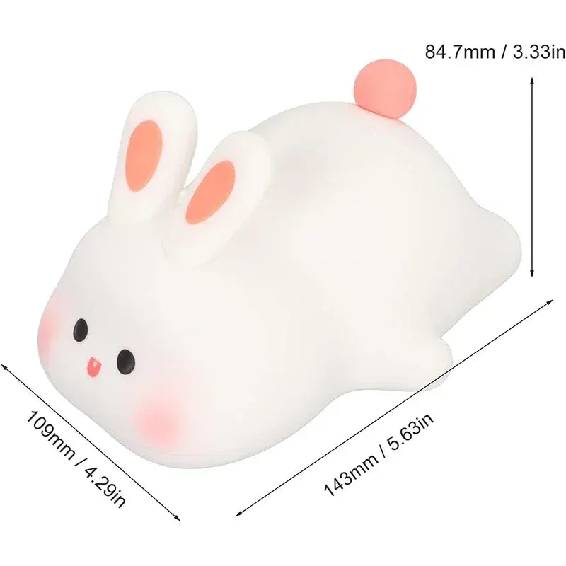 Dimensions de la veilleuse lapin