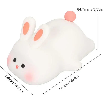 Dimensions de la veilleuse lapin