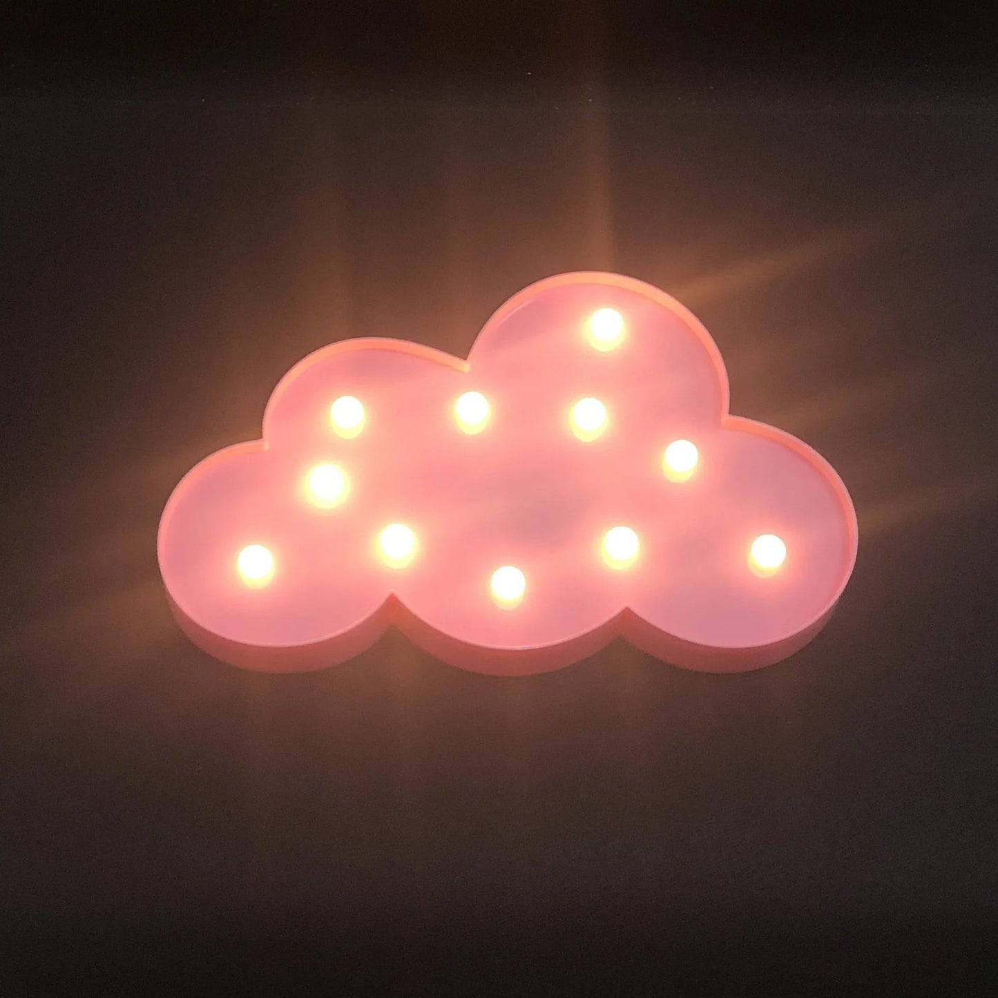 Veilleuse led pour chambre d'enfant - Cigogne et bébé