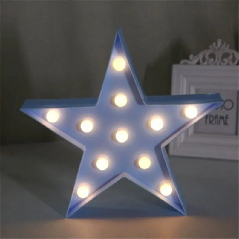 Veilleuse led pour chambre d'enfant - Cigogne et bébé