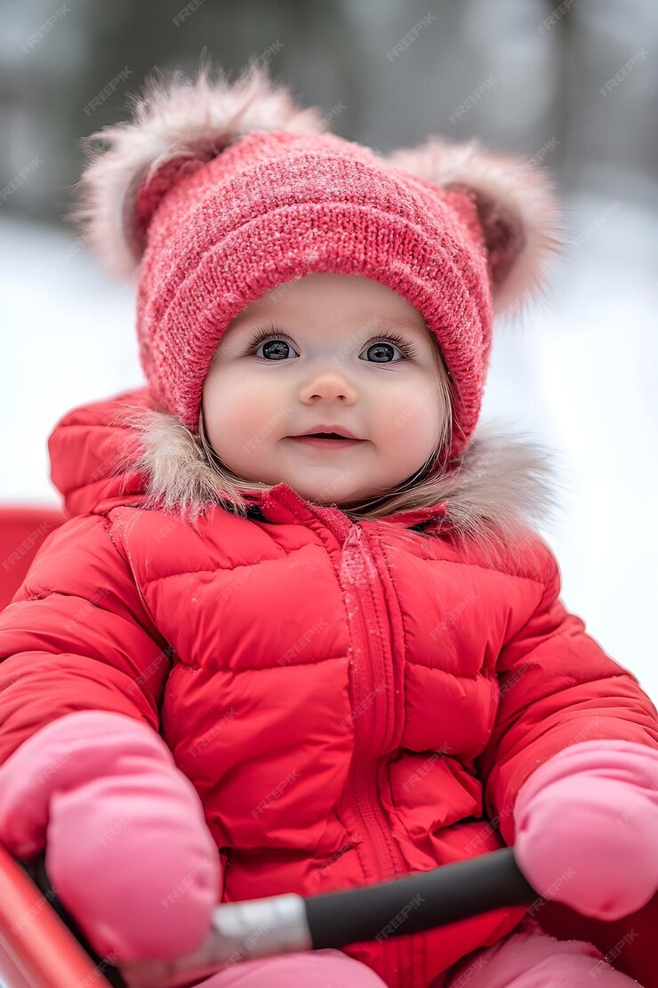 Veste d'hiver pour tout - petits - Cigogne et bébé