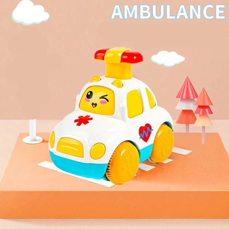 🚓Voiture jouet bébé | Éveil garanti dès 12 mois - Cigogne et bébé