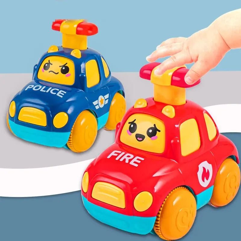 🚓Voiture jouet bébé | Éveil garanti dès 12 mois - Cigogne et bébé